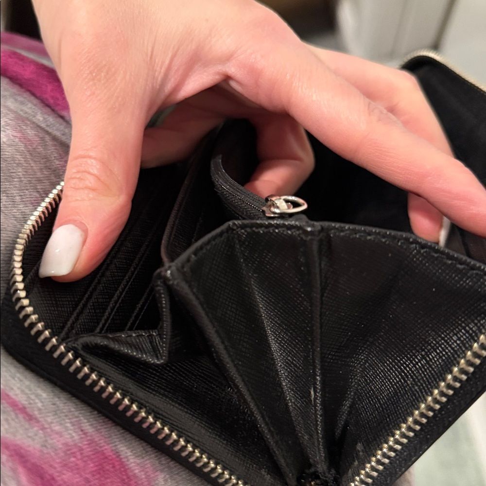 Coach Black Zip-Around Wallet - Picture 16 of 16